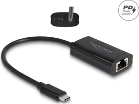 DeLOCK Gigabit LAN-Adapter, RJ-45, USB-C 3.0 [Stecker] (61026)
