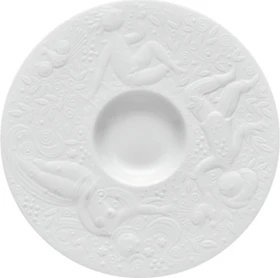 Rosenthal studio-line Zauberflöte Weiß Espresso Untertasse 12cm
