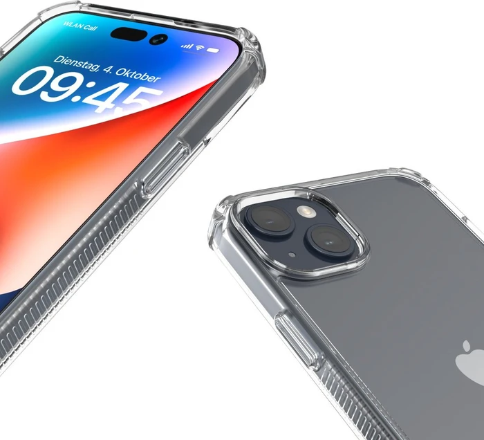 Hama Handyhülle Extreme Protect für Apple iPhone 15 Plus transparent