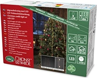 Konstsmide Lichterkette Baummantel LED 240x bernstein