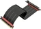 LinkUP AVA5 v4 ITX Armour Riser Kabel, rechts gerichtet, gewinkelt, PCIe 5.0, 300mm, schwarz Vorschaubild