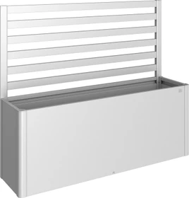 Biohort Rankgitter 201x4x91cm für Hochbeet silber-metallic