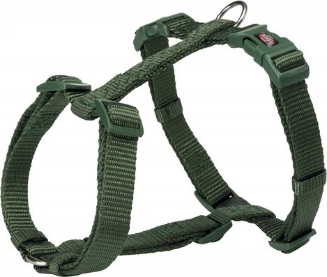 Trixie Premium H-Geschirr, XXS-XS, Waldgrün