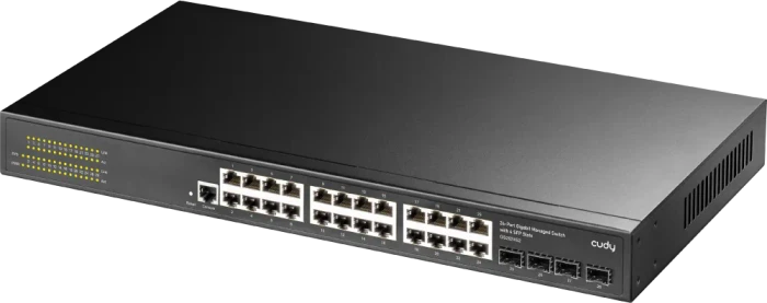 Cudy GS20 Rackmount Gigabit Managed Switch, 24x RJ-45, 4x SFP