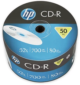 HP CD-R 80min/700MB, 52x, 50er Pack