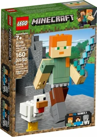 LEGO Minecraft - BigFig Alex mit Huhn