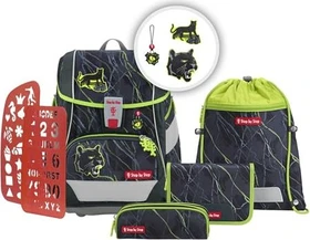 Step by Step 2in1 Plus Danger Cat Chiko Schultaschen-Set, 6-tlg.