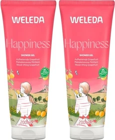 Weleda Happiness Aroma-Cremedusche Duschgel, 200ml