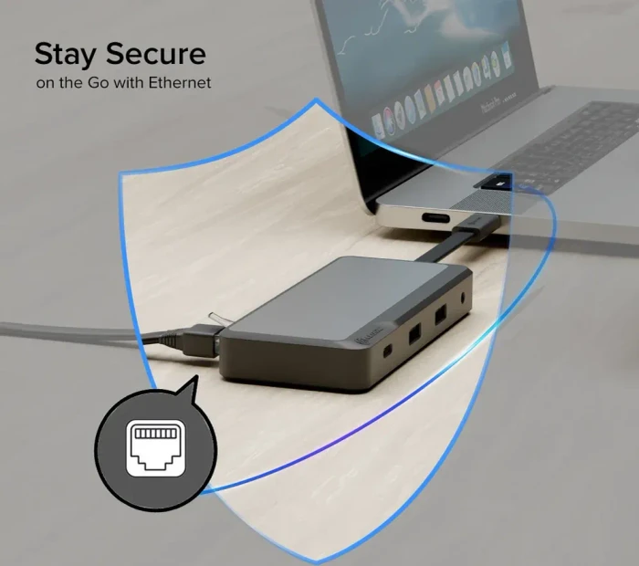 Alogic Fusion Pro NEXUS USB-C Universal Video Dock, USB-C 3.0 [Stecker]