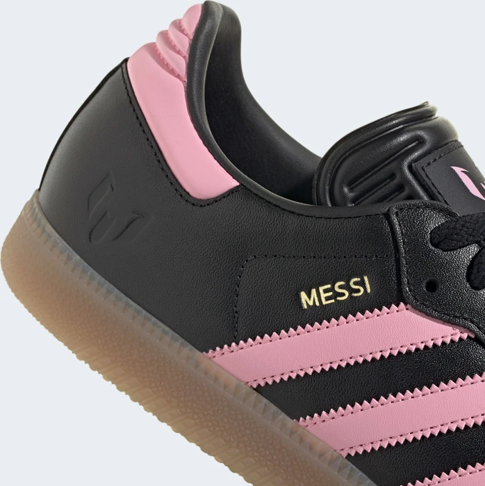 adidas Samba Messi core black/gold metallic/gum