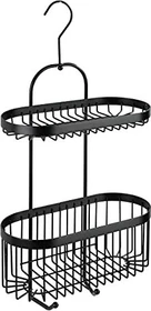 Wenko Classic Plus Duschregal Kunststoff schwarz