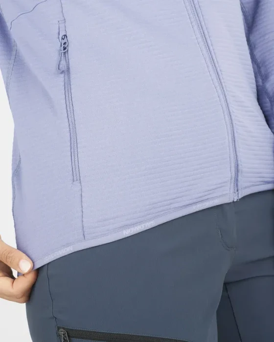 Salomon Essential Lightwarm Jacke blue granite (Damen)
