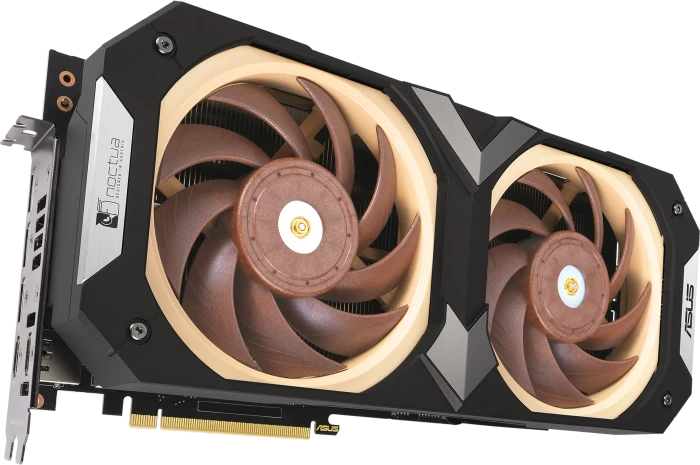 ASUS GeForce RTX 4080 SUPER Noctua OC Edition, RTX4080S-O16G-NOCTUA, 16GB GDDR6X, 2x HDMI, 3x DP