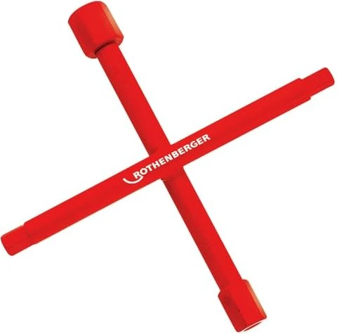 Rothenberger Sanitär Kreuzschlüssel Schraubenschlüsselsatz