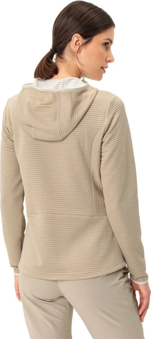 Vaude Skomer Hooded Fleece Jacke linen uni (Damen)