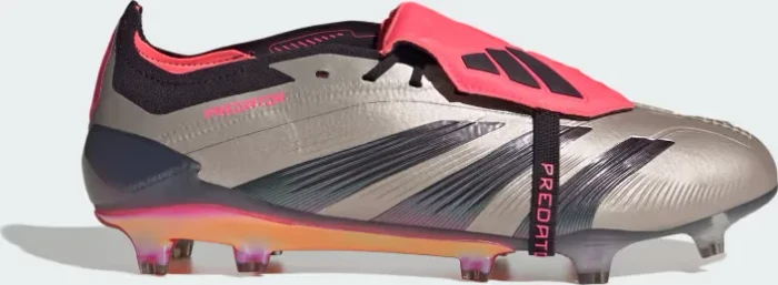 adidas Predator Elite Fold-Over Tongue FG platinum metallic/aurora black/carbon