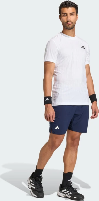 adidas Tennis Climacool+ Airchill Freelift Funktionsshirt kurzarm weiß (Herren)