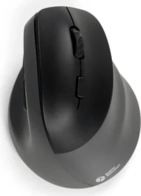 BakkerElkhuizen PRF Pro 3-Mode Vertical Mouse, grau/schwarz, USB/Bluetooth (BNEPRFP3MVMR)