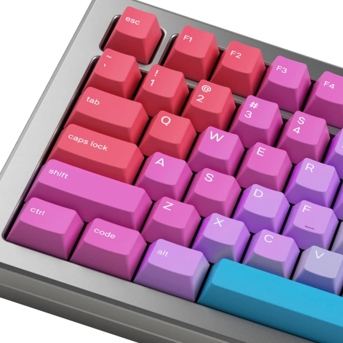 Glorious GPBT Gradient V2 Keycaps, Kunststoff (PBT), Daydream, mehrfarbig, 135 Tasten, ANSI-US