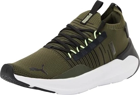 Puma Softride Symmetry Fuzion dark olive/puma black/fizzy light
