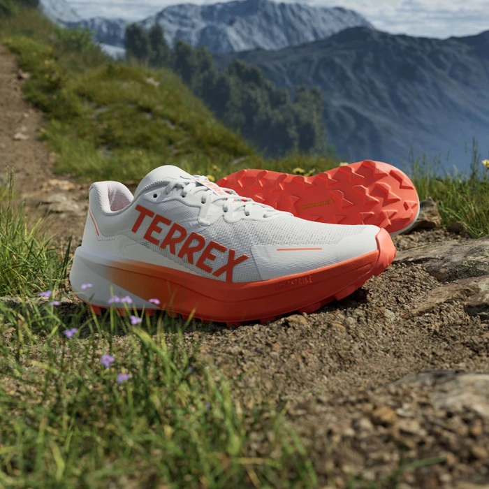 adidas Terrex Agravic 3 cloud white/semi impact orange/dash grey (Herren)