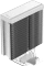 Ocypus Delta A40 Elite WH Dual Fan, weiß Vorschaubild