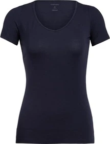 Icebreaker Siren Sweetheart Funktionsshirt kurzarm midnight navy (Damen)
