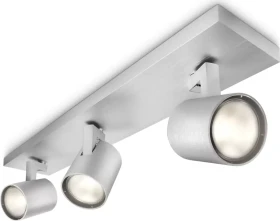 Philips Runner Spot 3-flammig alu
