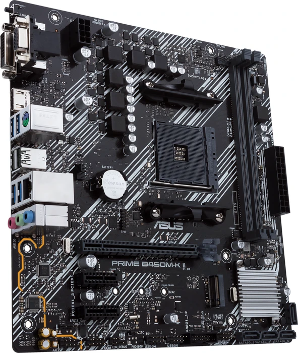 ASUS Prime B450M-K II (AMD AM4)