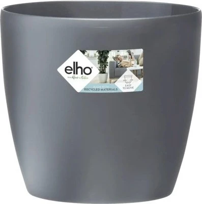 Elho Brussels rund Rollen Blumentopf