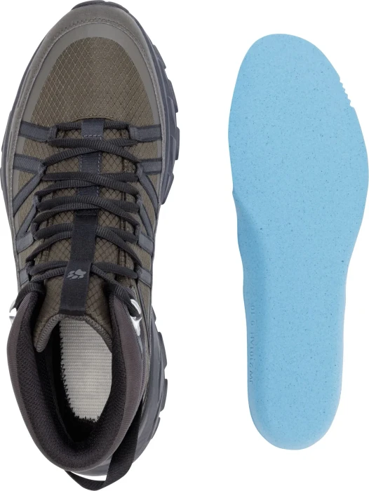 Jack Wolfskin Wild Hike Texapore Mid obsidian moss (Herren)
