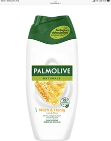 Palmolive Naturals Honig und Feuchtigkeitsmilch Duschgel, 250ml