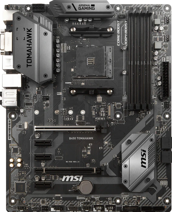 MSI B450 Tomahawk (AMD AM4)