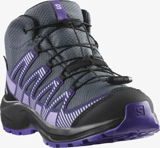 Salomon XA Pro V8 Mid Waterproof turbulence/black/liberty (Junior)