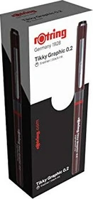 rOtring Tikky Graphic Faserfeinschreiber 0.2mm schwarz