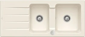 Villeroy & Boch Architectura 1160x510mm Einbau Becken reversibel mit Ablauffernbedienung crema