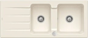 Villeroy & Boch Architectura 1160x510mm Einbau Becken reversibel mit Ablauffernbedienung crema