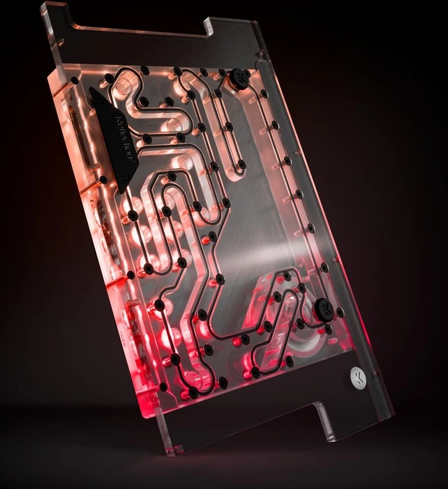 EK Water Blocks Quantum Line EK-Quantum Reflection² PC-O11D Mini D5 PWM D-RGB, Verteilerplatte mit Pumpe, Acryl