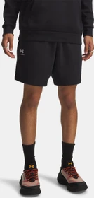 Under Armour Essential Fleece Hose kurz schwarz/weiß (Herren)