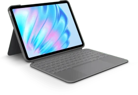 Logitech Combo Touch für iPad Air 6 11", grau, DE