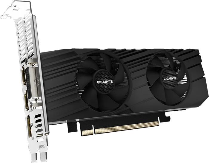 GIGABYTE GeForce GTX 1650 D6 Low Profile 4G, 4GB GDDR6, DVI, 2x HDMI, DP