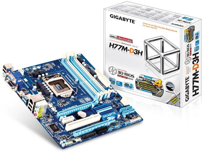 GIGABYTE GA-H77M-D3H (Rev. 1.0) (Intel 1155)