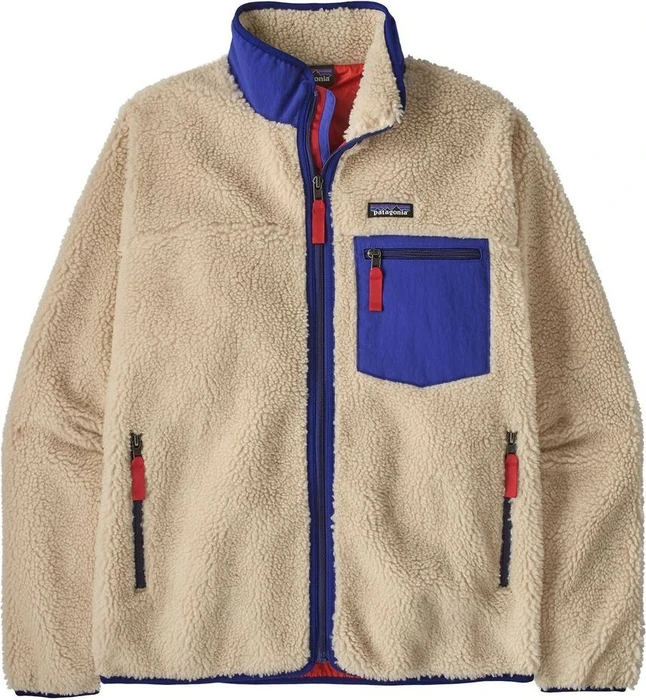 Patagonia Classic Retro-X Fleece Funktionsjacke dark natural/cobalt blue (Herren)