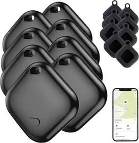 Callstel Schlüsselfinder SGF-25 schwarz, 8er-Pack