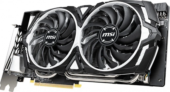 MSI Radeon RX 590 Armor 8G OC, 8GB GDDR5, DVI, 2x HDMI, 2x DP