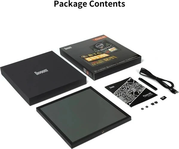 Divoom Pixoo-64 WiFi Pixel Art Display 10.1"