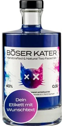 Edelobstbrennerei Schleihauf Böser Kater Two Faced Gin 500ml