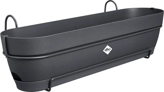Elho Vibia Campana All-In-1 oval 70x26cm anthrazit