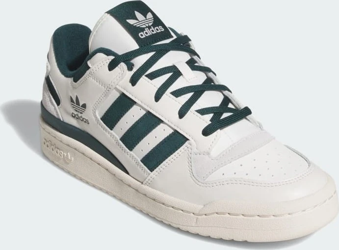 adidas Forum Low CL cloud white/aurora ivy/wonder white