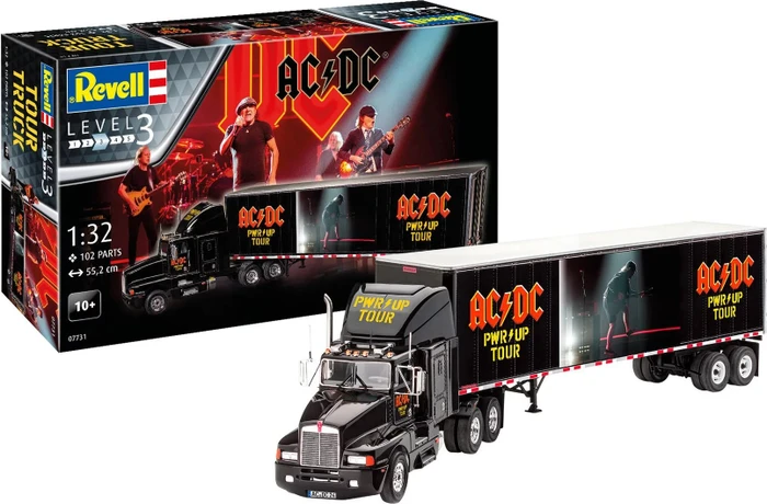 Revell AC/DC Tour Truck & Trailer Power Up